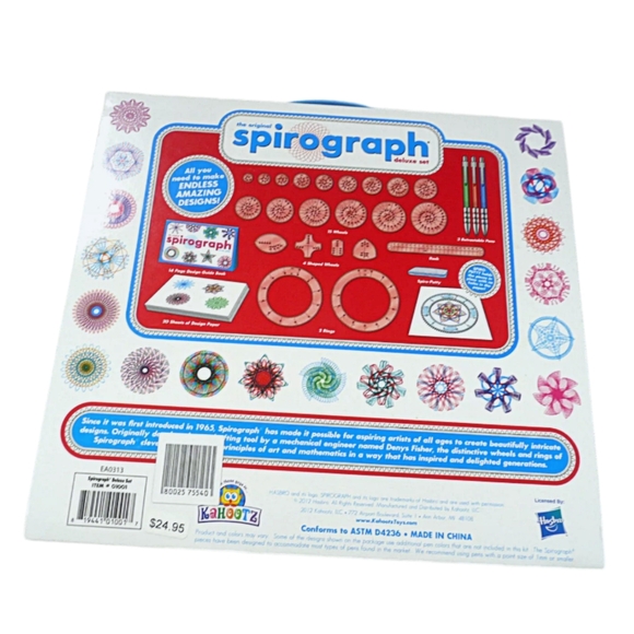 The Original Spirograph Deluxe Design Set Art Craft Toy - Picture 3 of 12